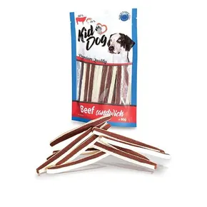 KIDDOG Rindfleischsandwich mit Kabeljau 80 g